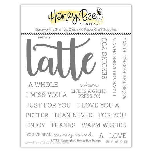 Latte Stamp Set