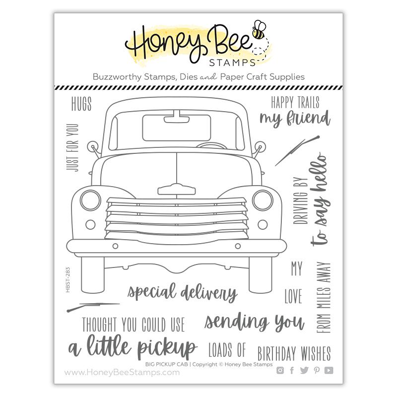 Big Pickup Cab Stamp Set