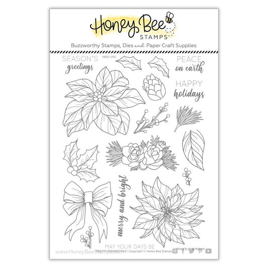 Pretty Poinsettias Stamp Set