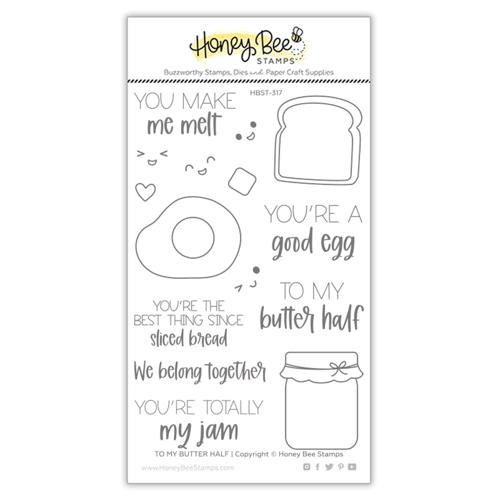 To My Butter Half Stamp Set