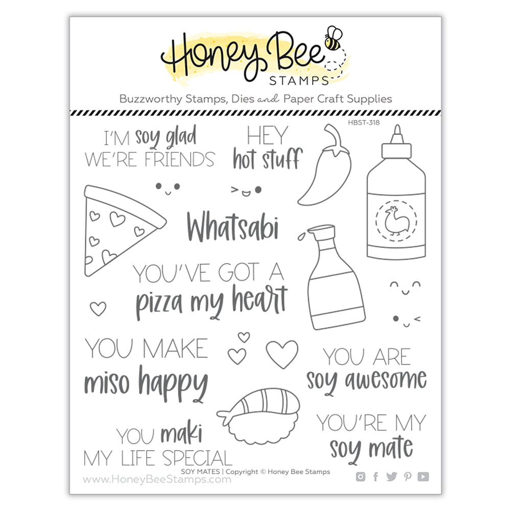 Soy Mates Stamp Set