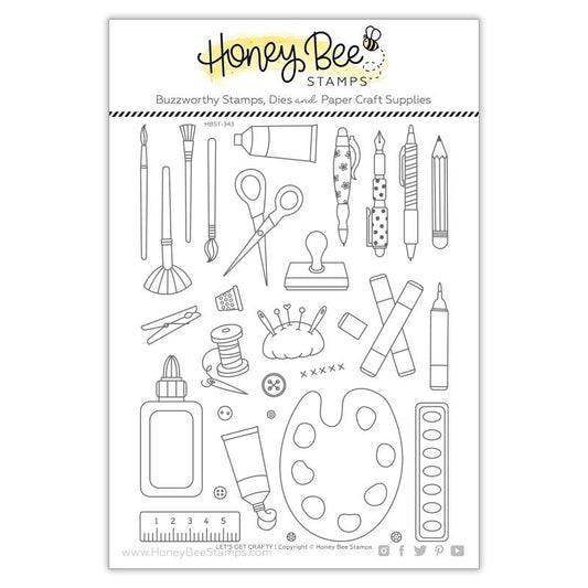 Let's Get Crafty Stamp Set