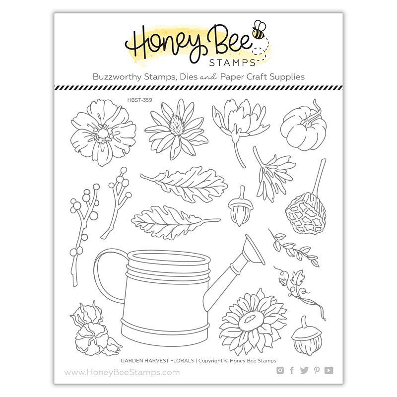 Garden Harvest Florals Stamp Set