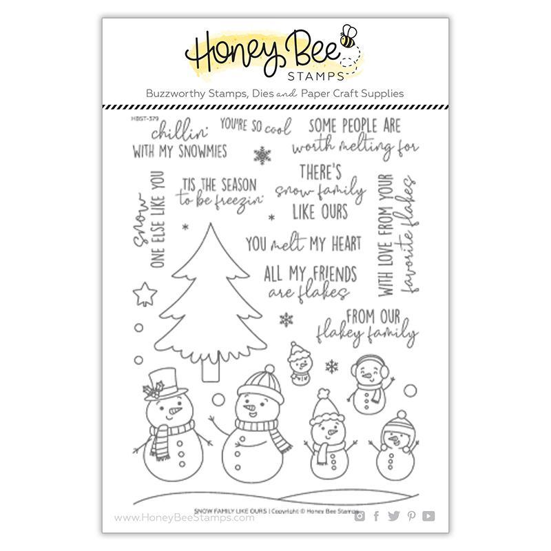 Snow Family Like Ours Stamp Set