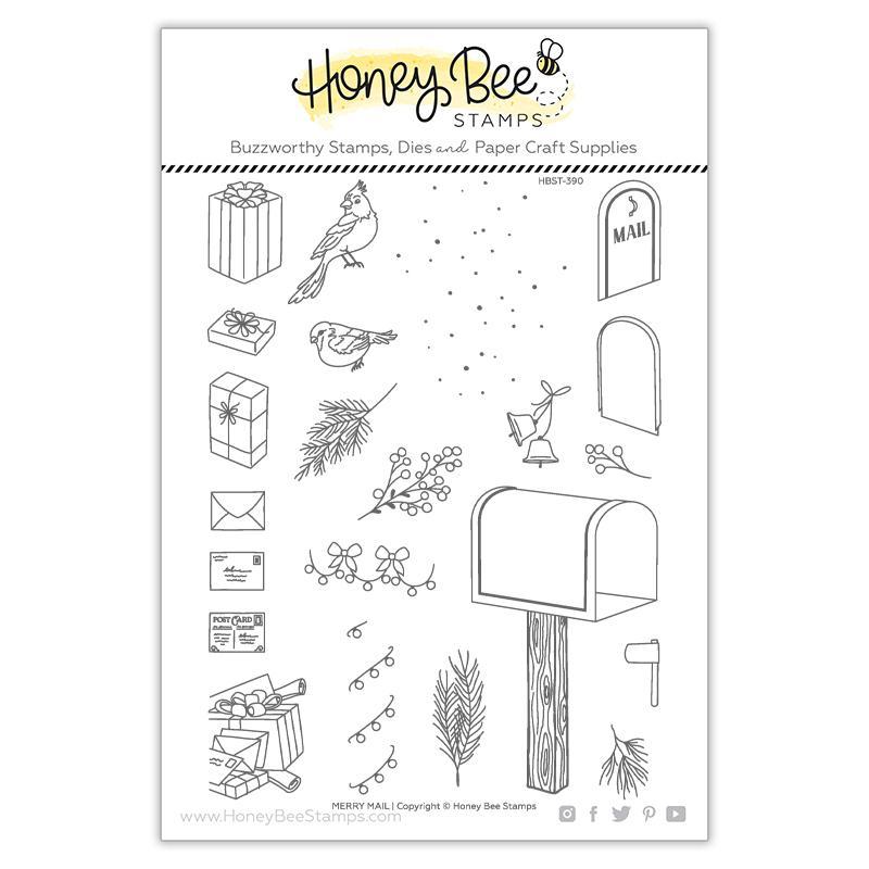 Merry Mail Stamp Set