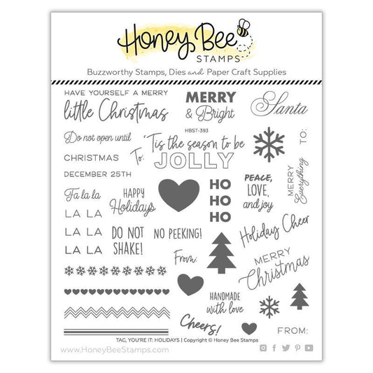 Tag, You're It: Holidays Stamp Set