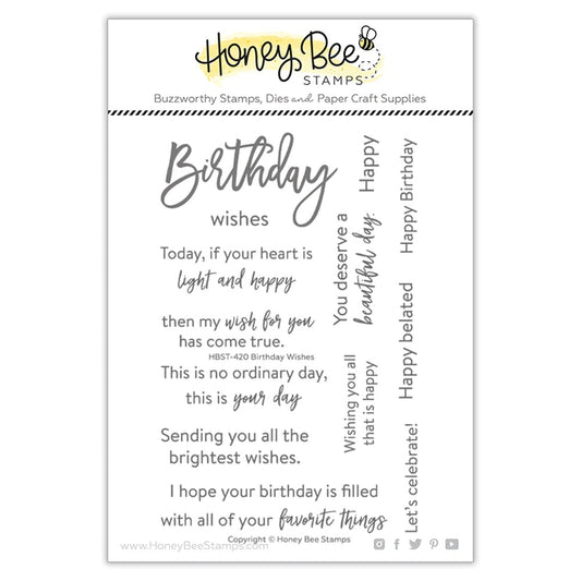 Birthday Wishes Stamp Set