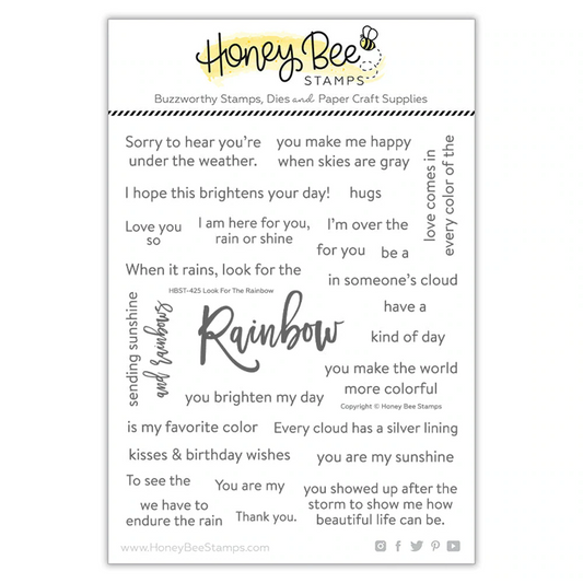 Look For The Rainbow Stamp Set
