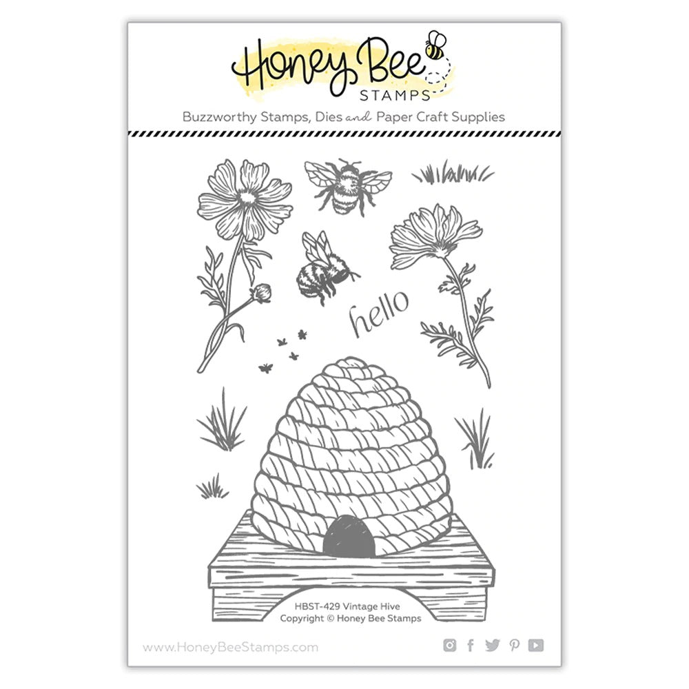 Vintage Hive Stamp Set