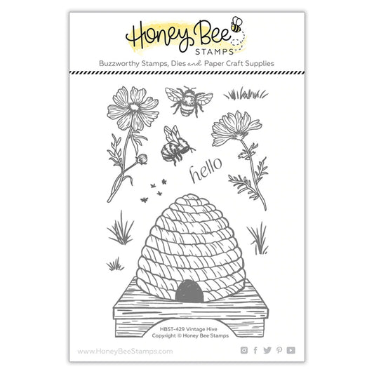 Vintage Hive Stamp Set