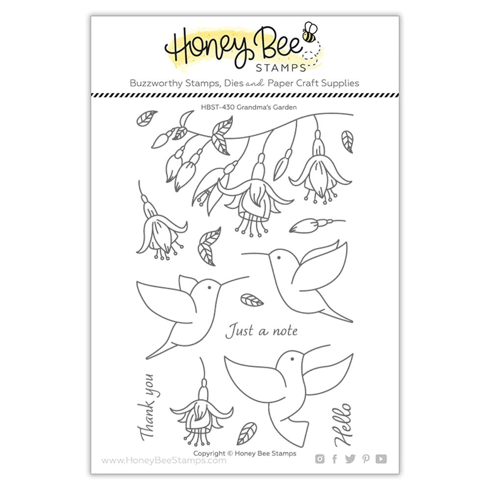 Grandma's Garden Stamp Set