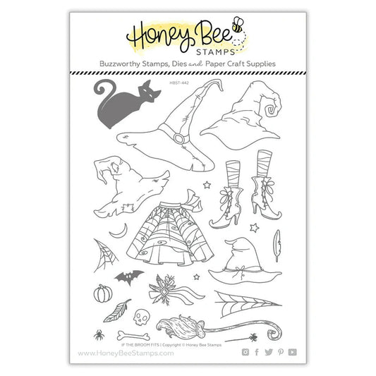 If The Broom Fits Stamp Set