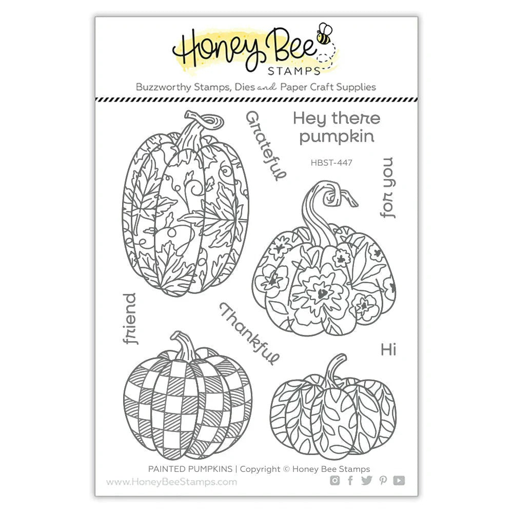 Painted Pumpkins Stamp Set