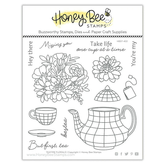 Teatime Florals Stamp Set