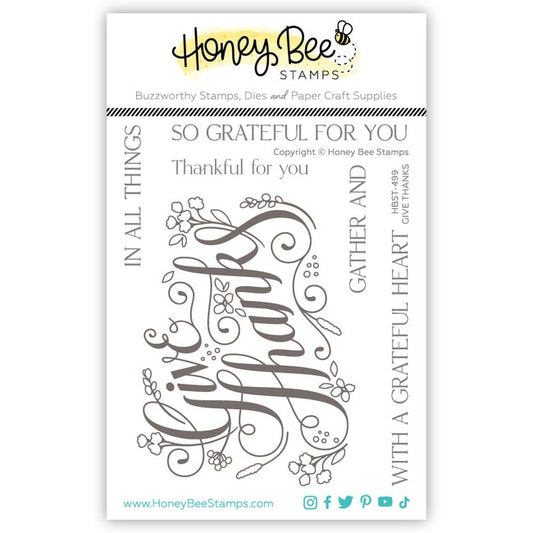 Give Thanks Stamp Set
