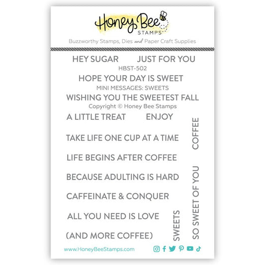 Mini Messages: Sweets Stamp Set