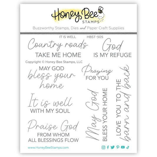 It Is Well Stamp Set