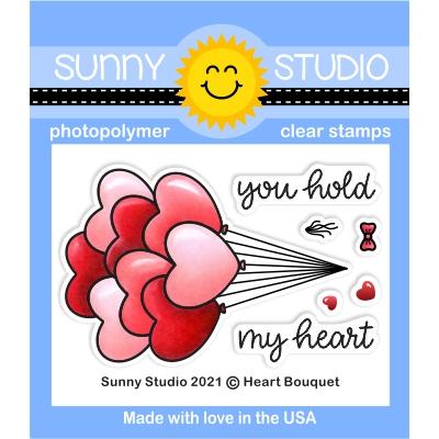 Heart Bouquet Stamp Set