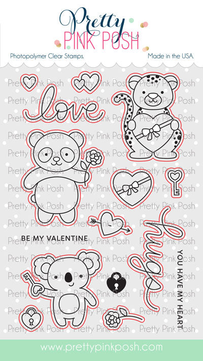 Heart Critters Stamp Set