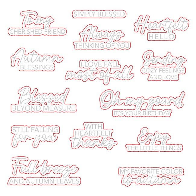 Heartfelt Hello Honey Cuts