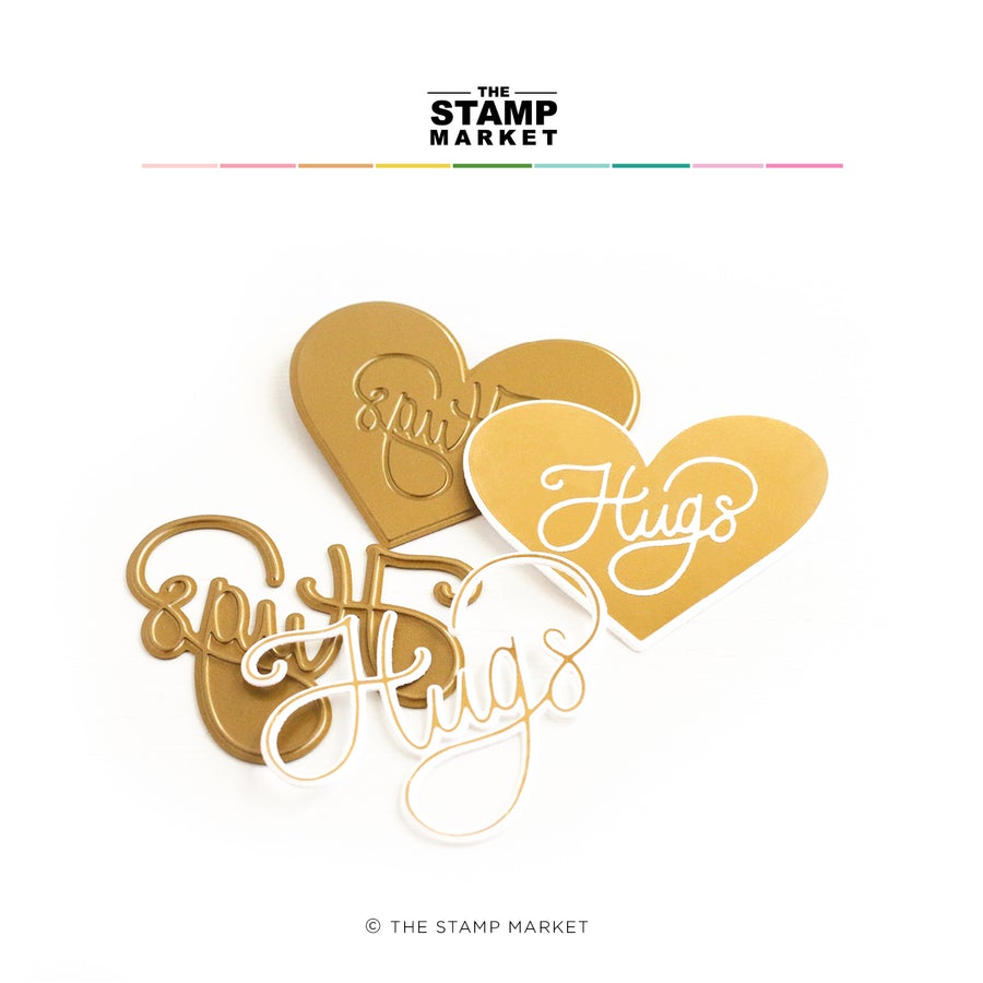 Heart n Hugs Foil Plate
