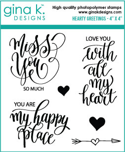 Hearty Greetings Stamp Set