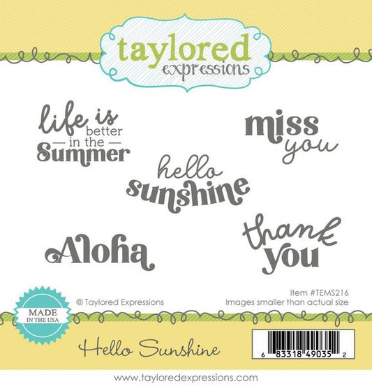 Hello Sunshine Stamp Set