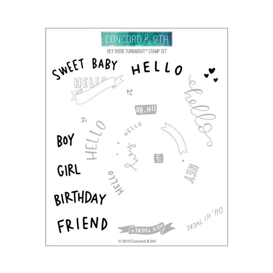 Hey There Turnabout™ Stamp Set