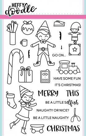 Elfish Antics Stamp Set
