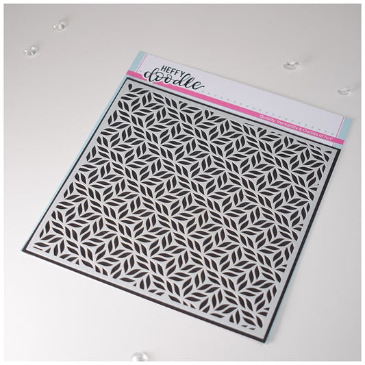 Fancy Foliage Stencil