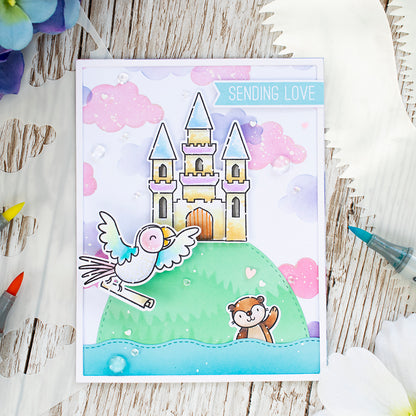 Head In The Clouds Stencil