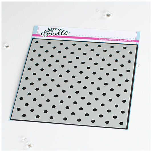Let's Polka Stencil