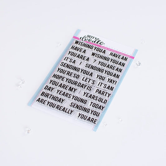 Essential Phrases Sentiment Stamp Set