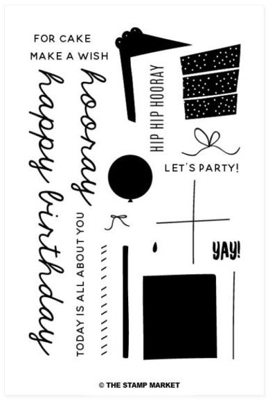 Hip Hip Hooray Stamp Set