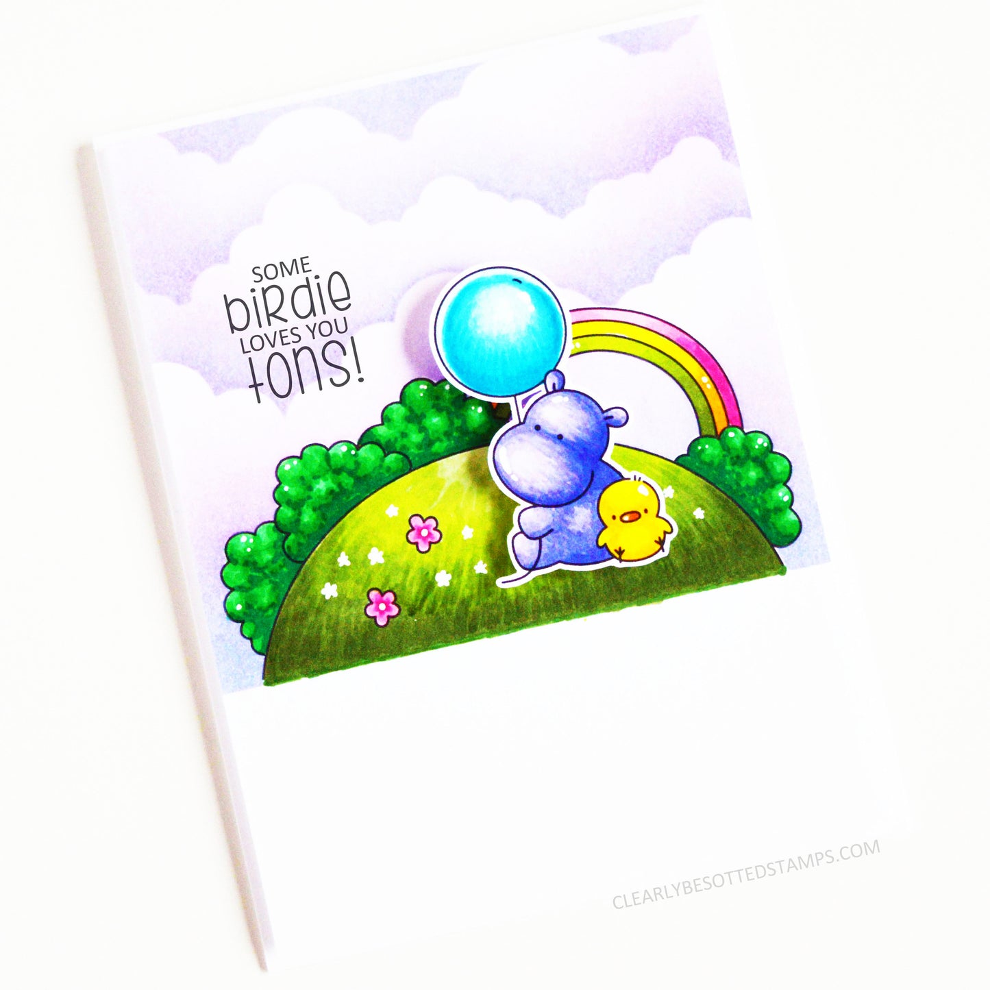 Hippo Bird Day Stamp Set
