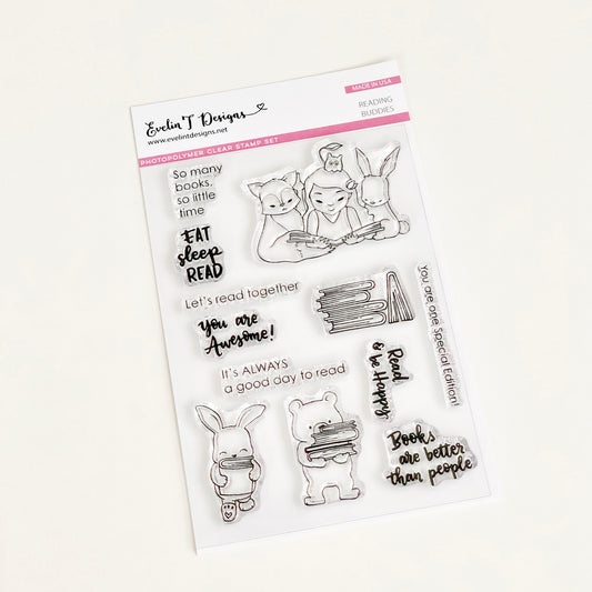 Reading Buddies Stamp Set