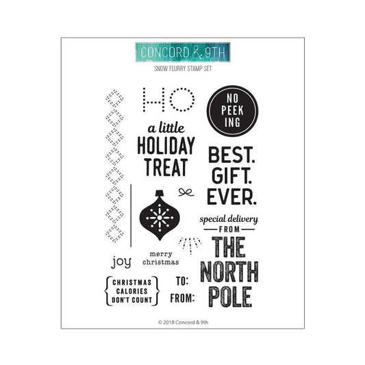 Holiday Cheer Tags Stamp Set
