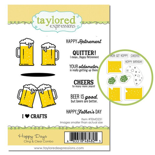 Hoppy Days Cling & Clear Stamp Set