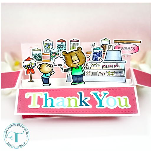 Cozy Bear Sweet Shop Stamp Set