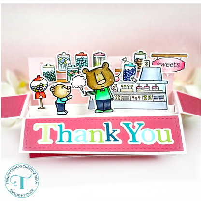 Cozy Bear Sweet Shop Stamp Set