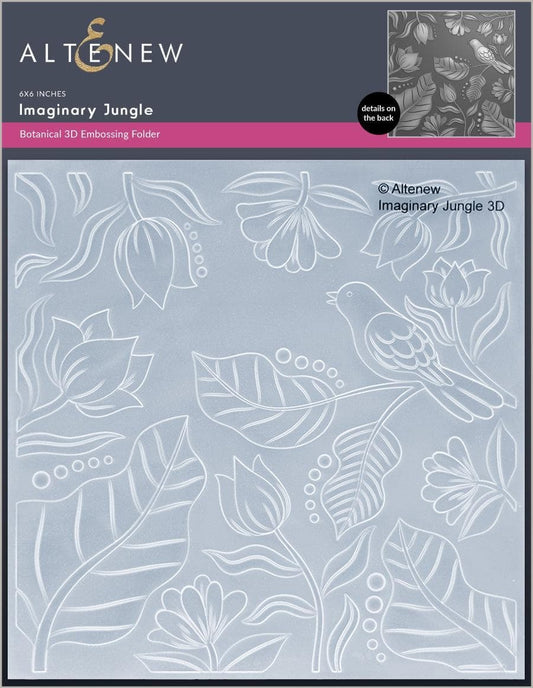 Imaginary Jungle Embossing Folder