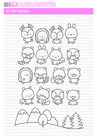 In The Woods Stamp Set