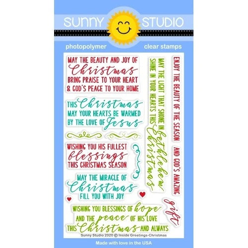 Inside Greetings Christmas Stamp Set