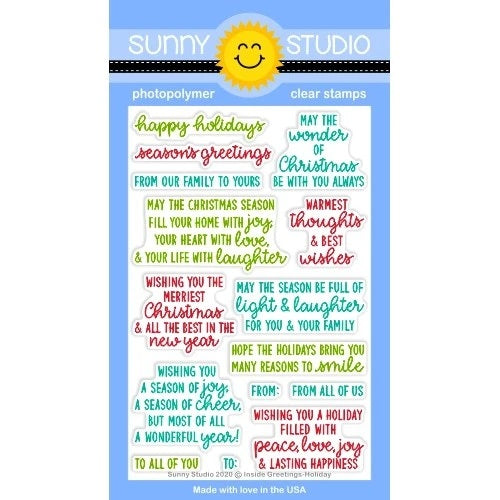Inside Greetings Holiday Stamp Set