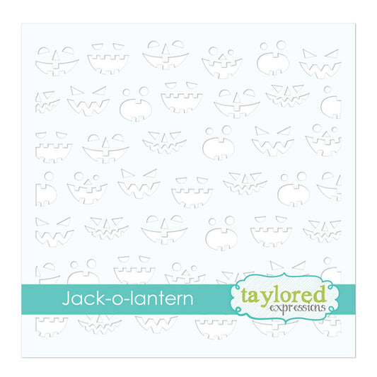Jack-o-lantern Stencil