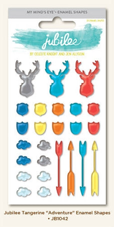 Jubilee Adventure Enamel Shapes