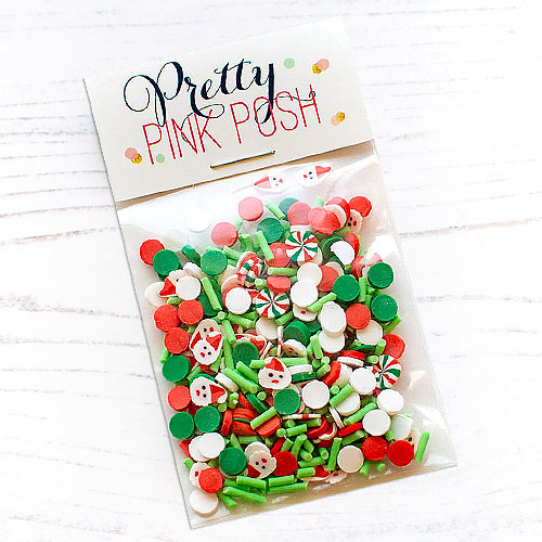 Jolly Santa Clay Confetti