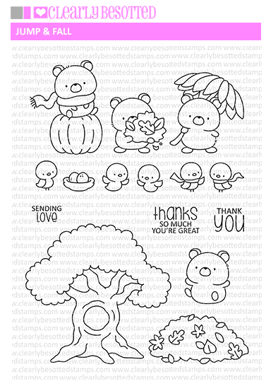 Jump & Fall Stamp Set