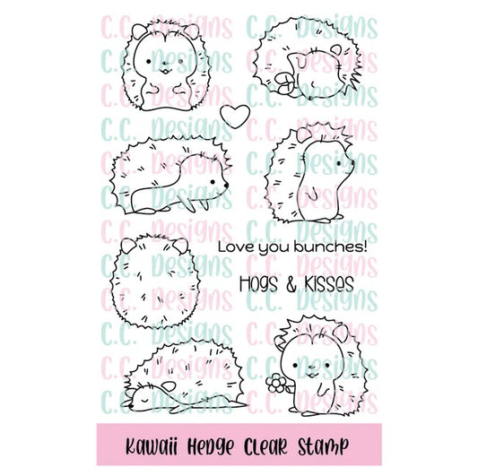 Kawaii Hedge Stamp Set