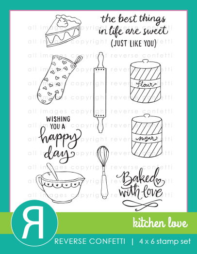 Kitchen Love Stamp Set